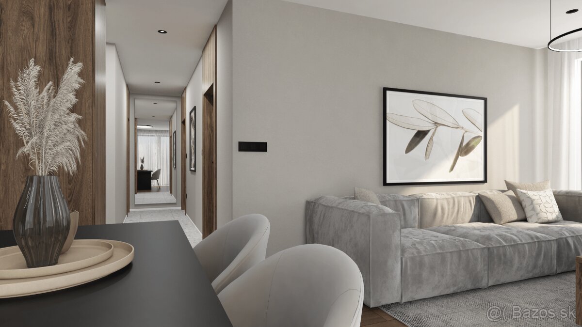 3-izbový byt,C 22 ,APARTMÁNY BOJNICE - APARTMÁNY POD ZÁMKOM - 2