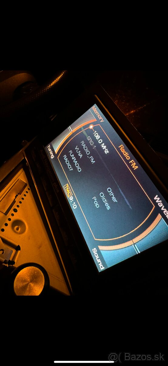 Original Rádio Audi Navigation plus - 2