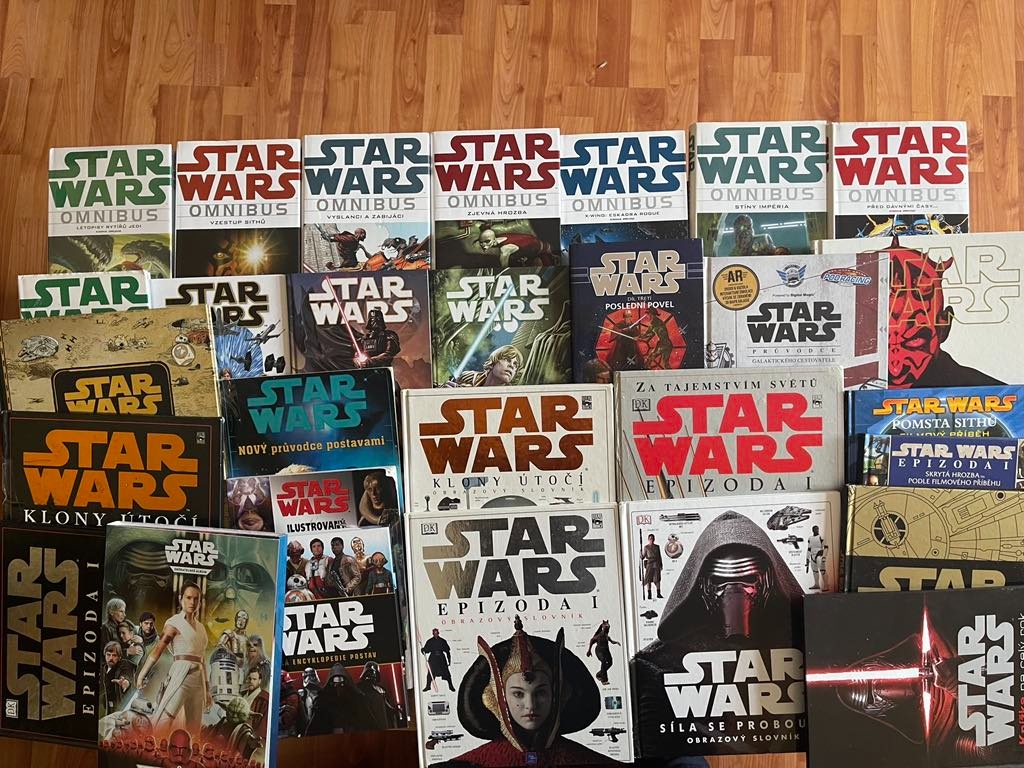 star Wars,Omnibus,NŘJ,Han Solo,Atlas, Encyklopedie,X wing - 2