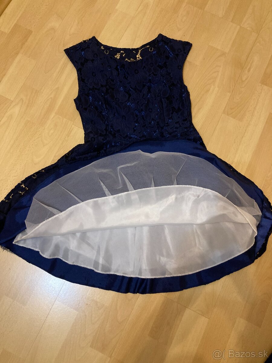 Predam dievčenské šaty na oslavu veľ. 34, 12-13 rokov - 2