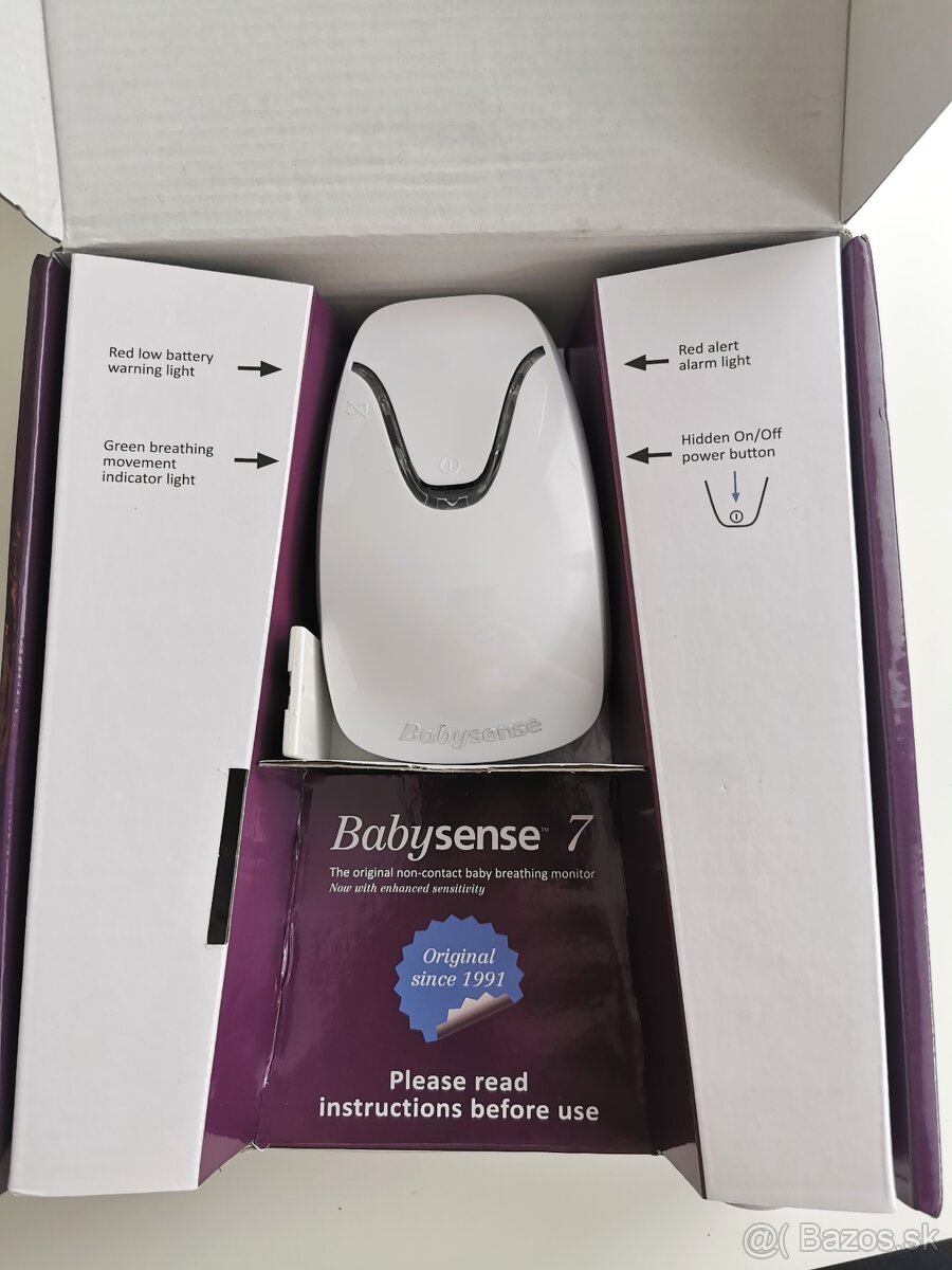 Monitor dychu/dychový Hisense Babysense 7 - 2