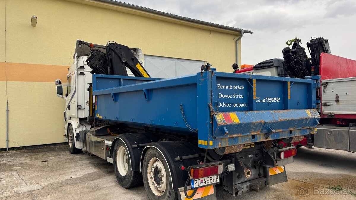 Abroll kontajner švédsky typ, 4.5m dĺžka plochy - 2