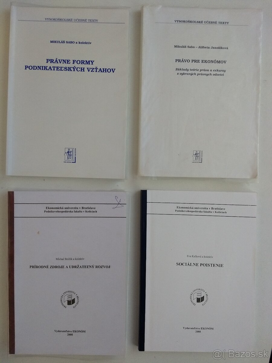 Skriptá EUBA , PHF ekonomické - 2