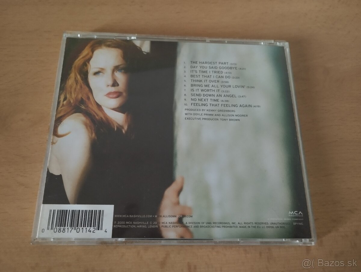 Allison Moorer - The Hardest Part CD - 2