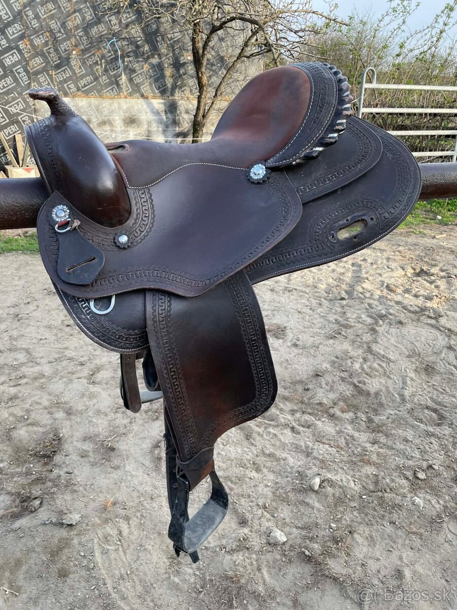 Westernové sedlo - 2