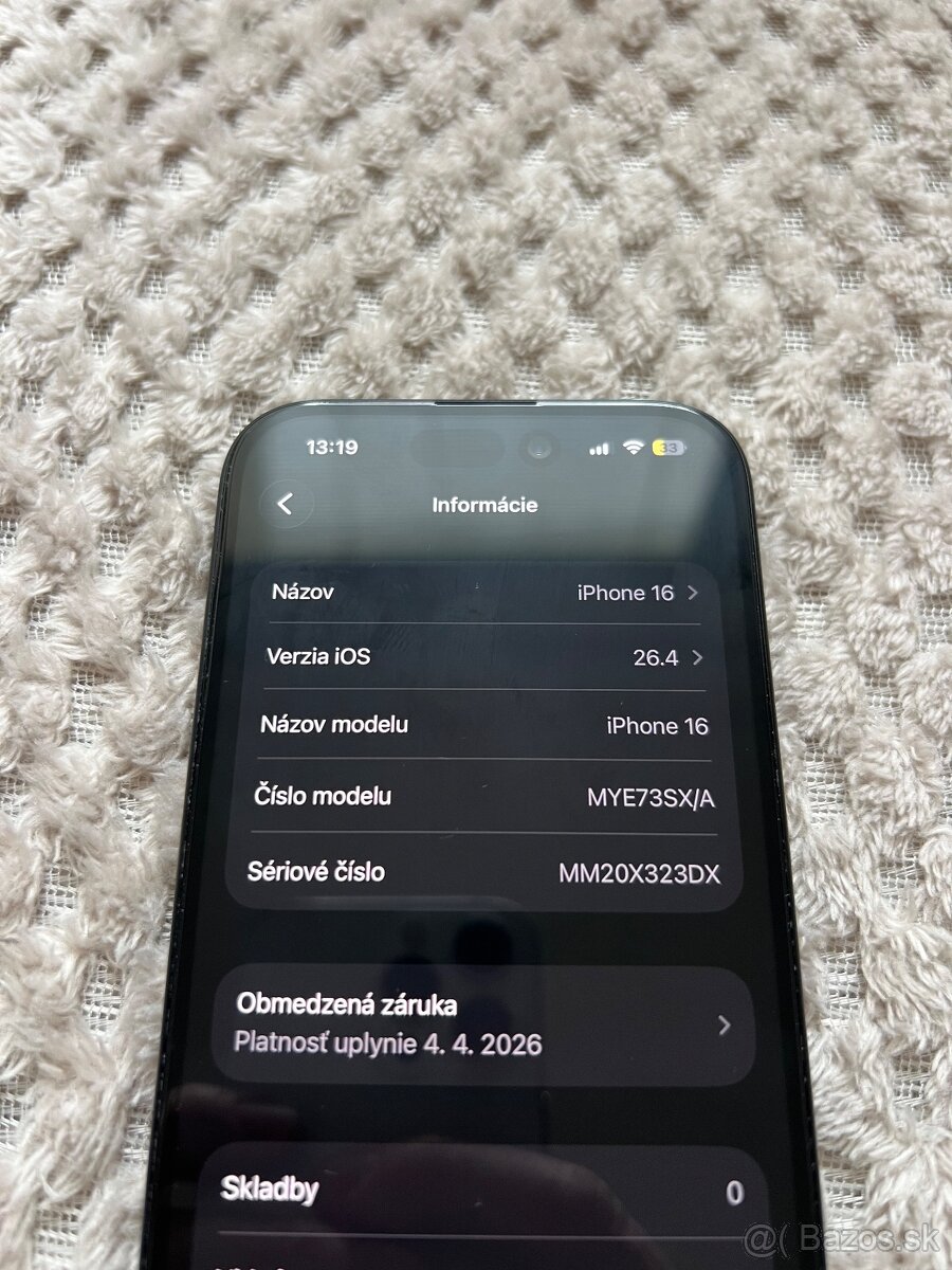 iPhone 16 128GB Black - 2