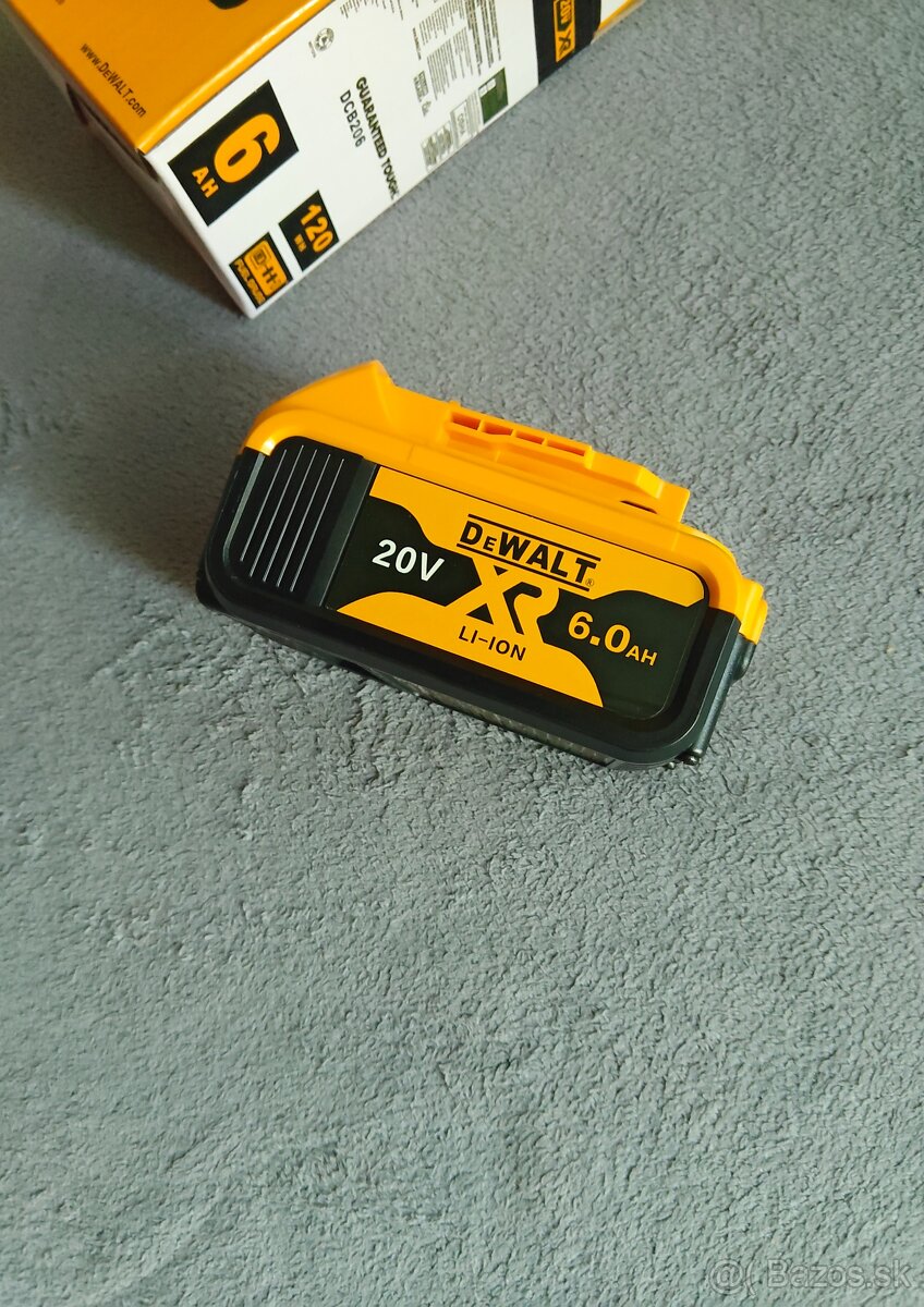 Aku batéria pre náradie dewalt 6Ah - 2