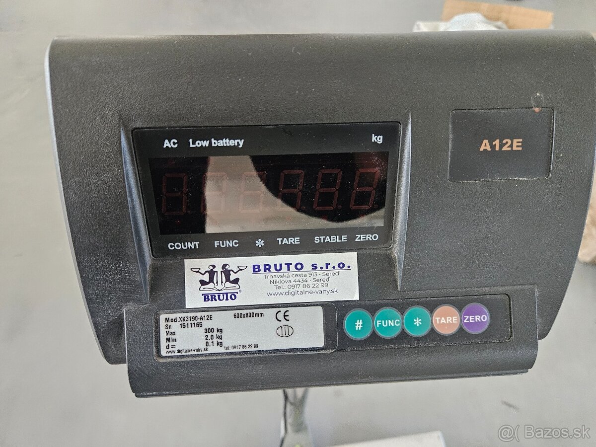 Digitalna vaha XK3190-A12e - 2