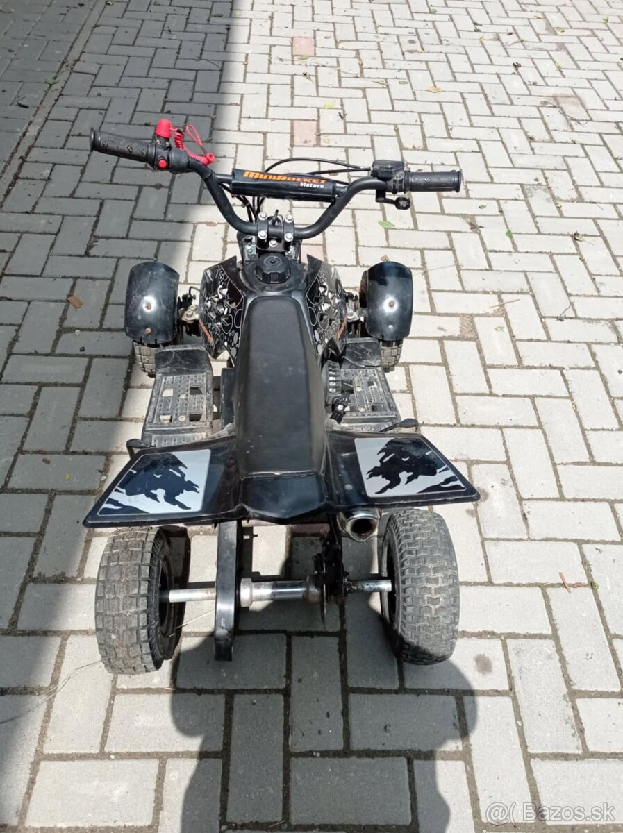 Detská štvorkolka Repti black