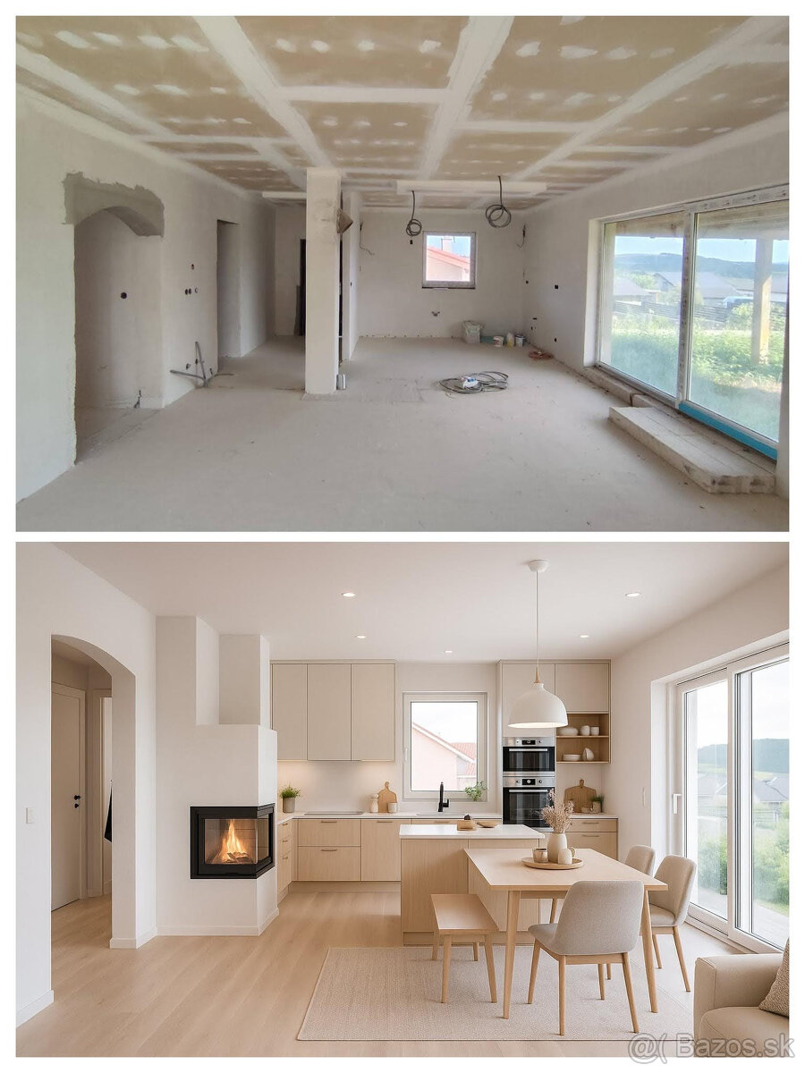 5 izbový rodinný holodom na veľkorysom pozemku 1050 m2 v obc - 2