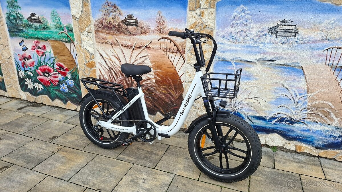 NOVÝ ELEKTRO BICYKEL Skladací - 2