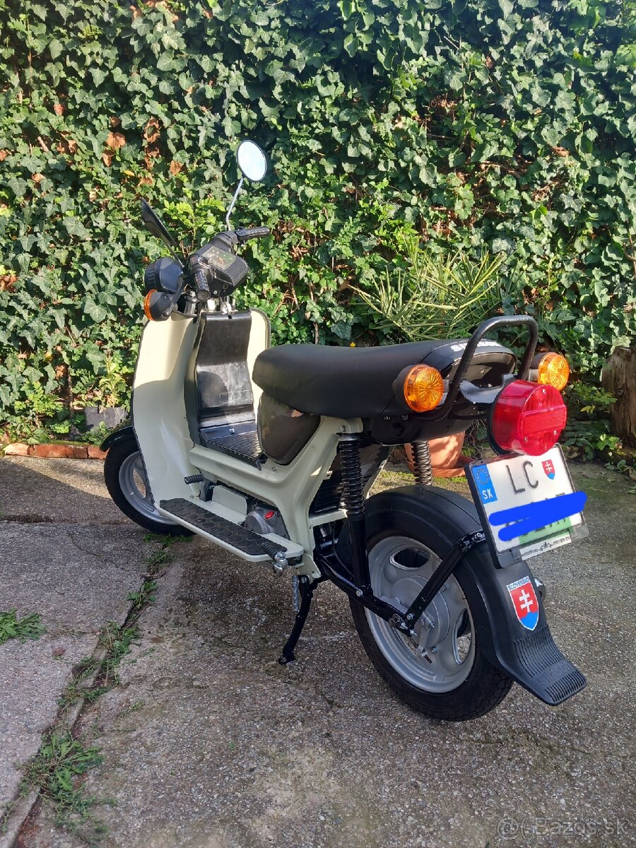 Simson SR50 skúter 6V s TP a SPZ (po renovacii) - 2