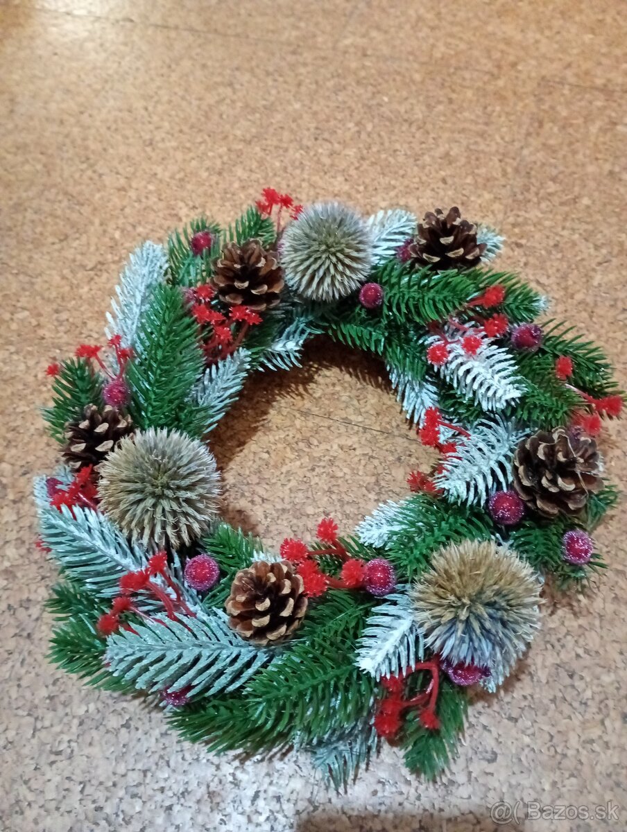 Vence na dvere a adventné vence - 2