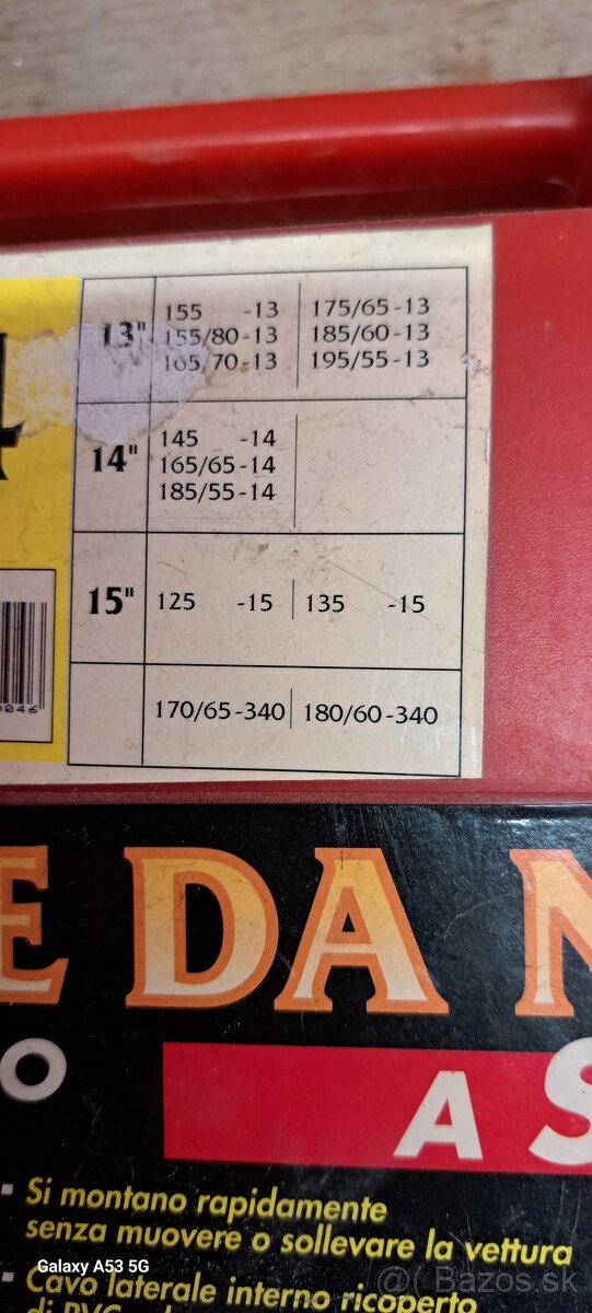 Snehové reťaze - 2