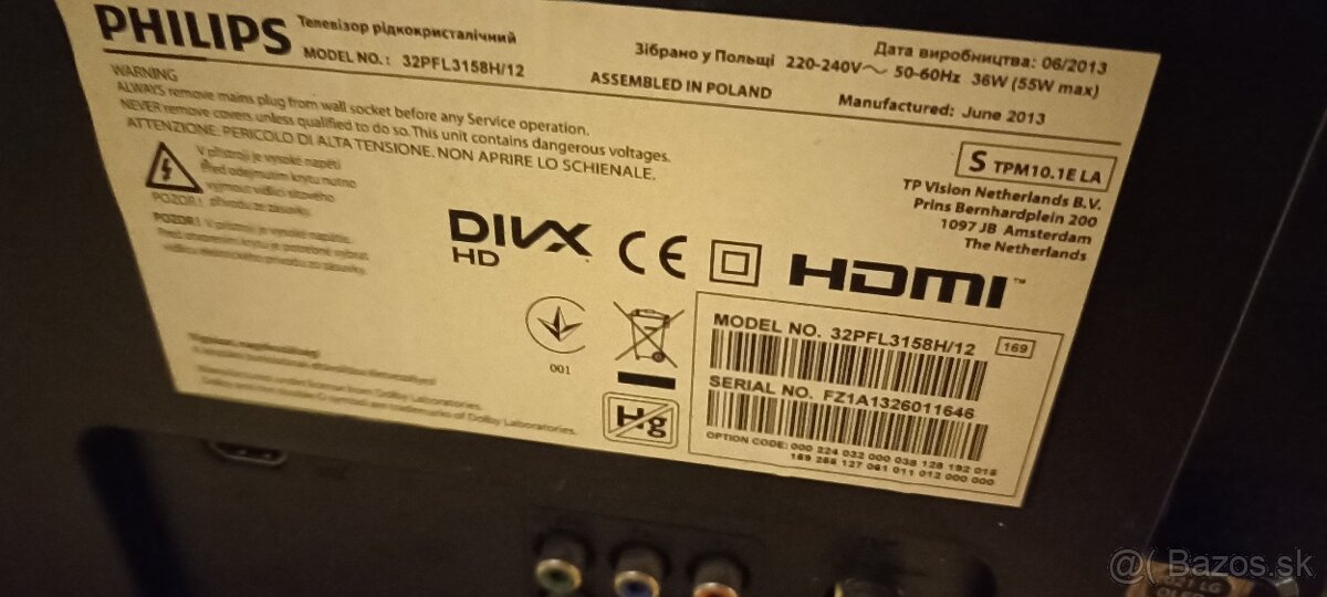 Predam LCD TV Philips 32PFL3158 - 2