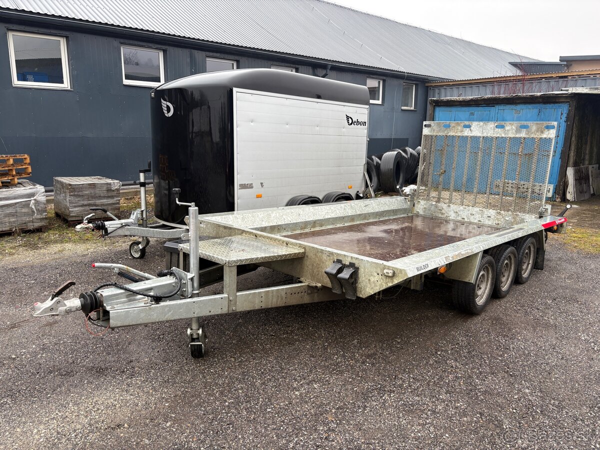 Privesny vozik pre stavebnu techniku do 3500kg TEMARED - 2