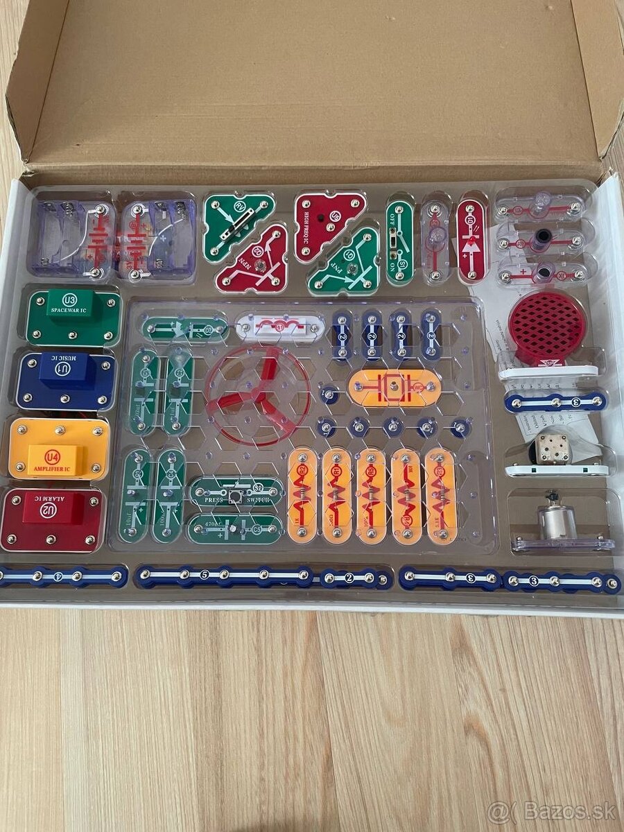 Boffin elektrická stavebnica , lego hračka - 2