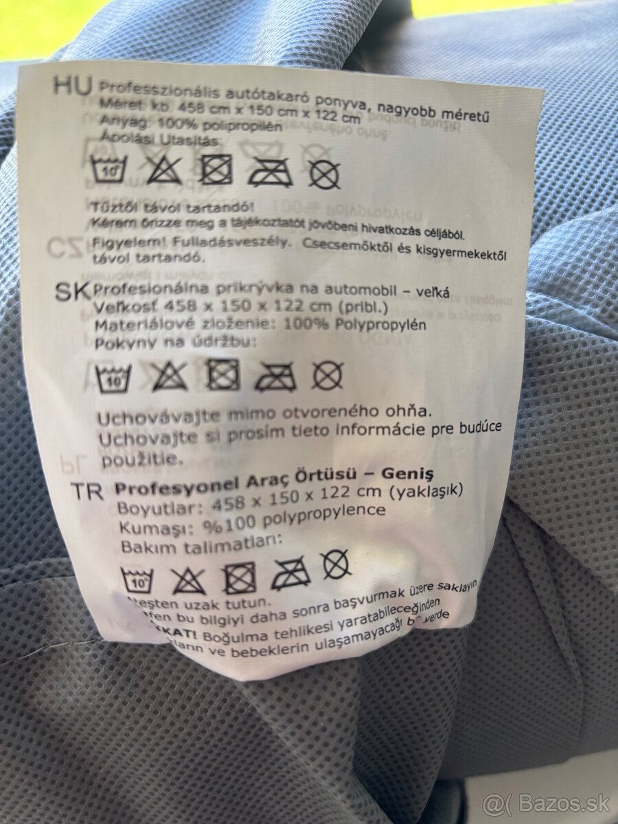 Predám novú prikrývku na auto - 2