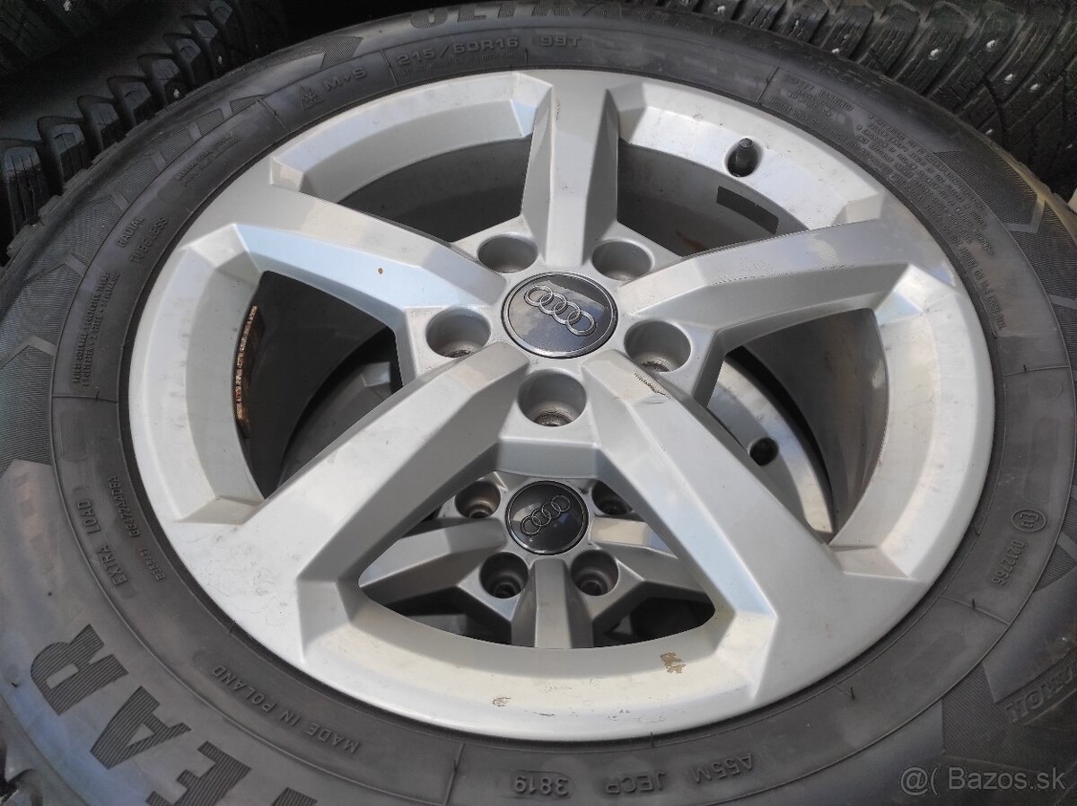 Zimna sada 16" 5x112 Audi Q2 215/60 R16 - 2