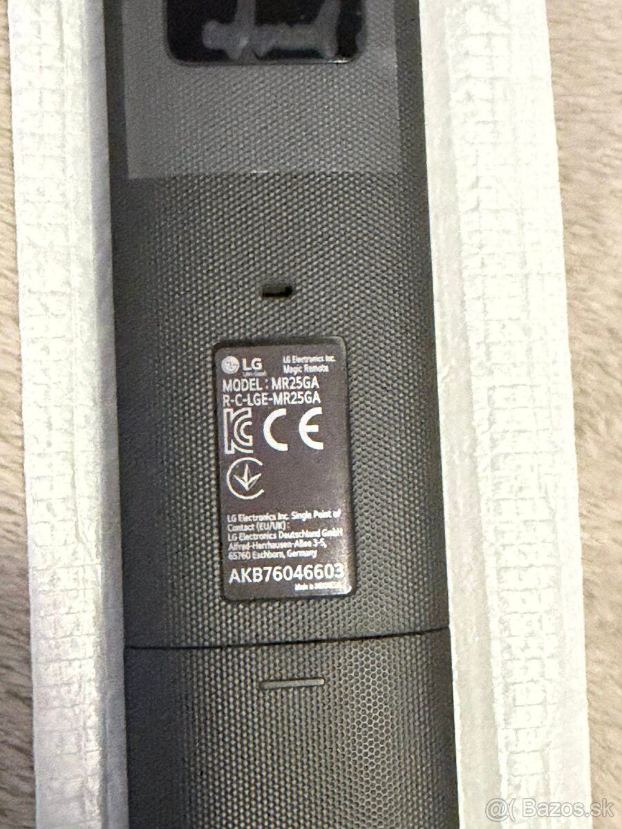 Diaľkový ovládač LG MR25GA nový - 2