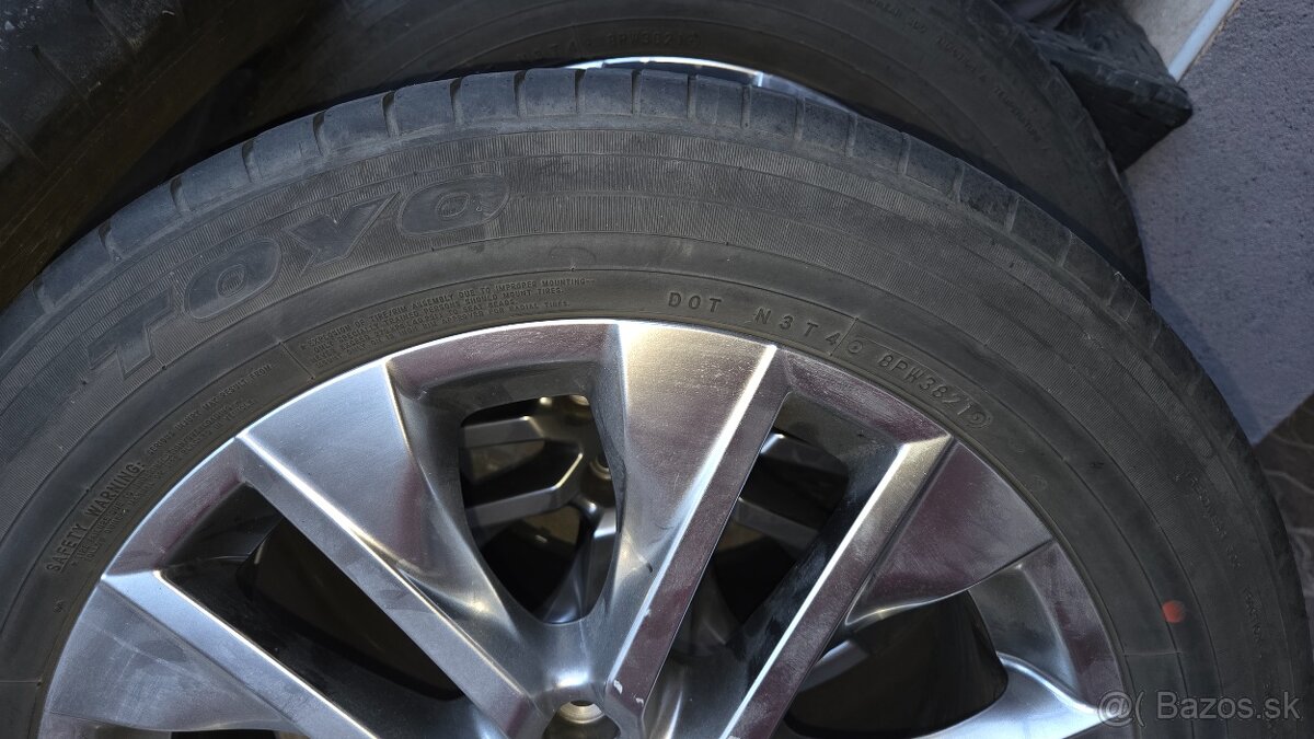 Letné pneumatiky 225/55R19 - 2