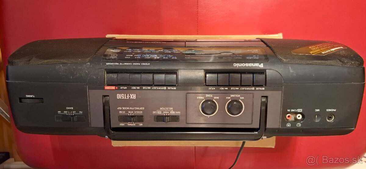 Predám rádiomagnetofóny Panasonic - 2