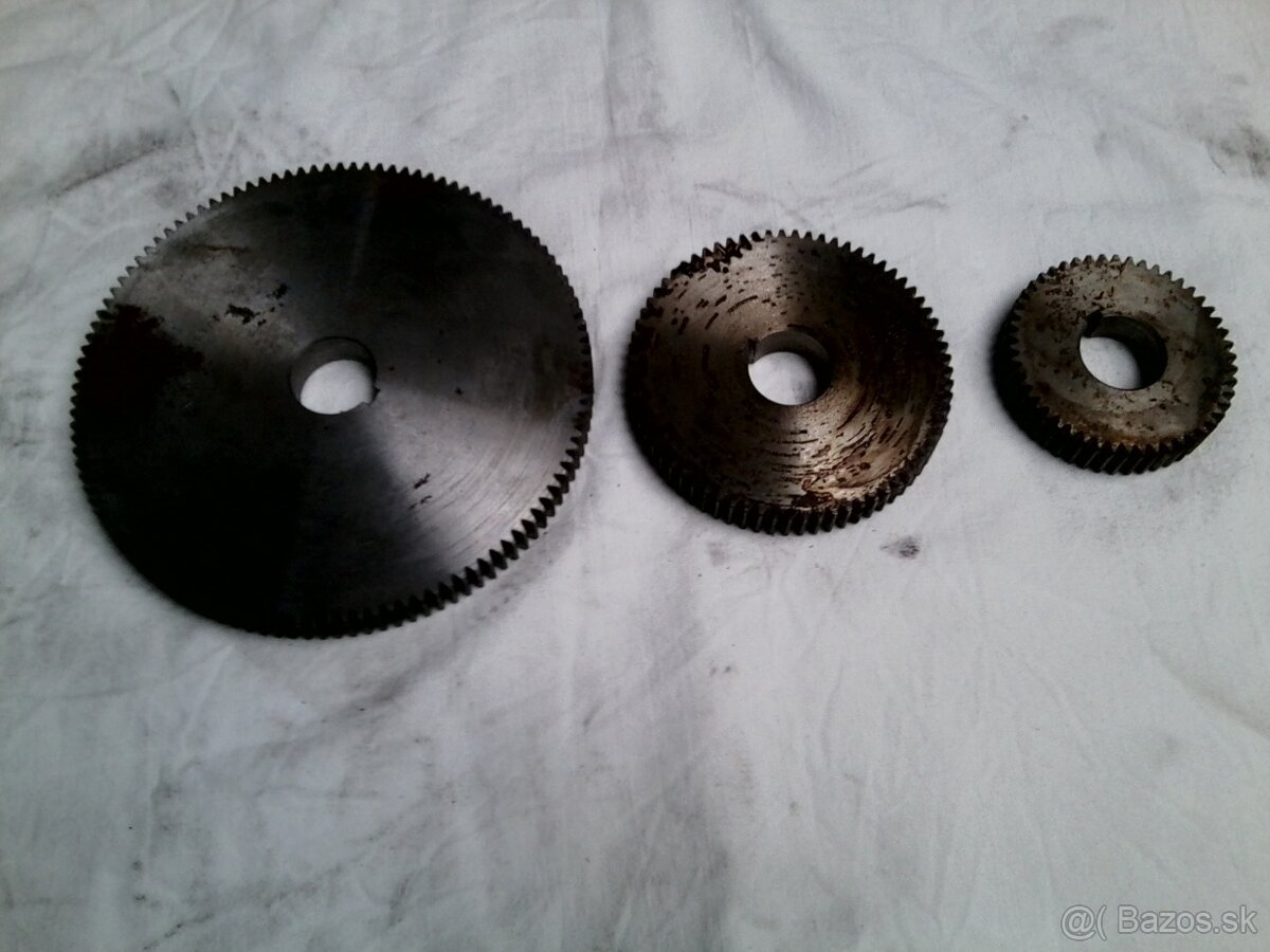 Predlohové kolesa TOS SU 40,50 a zverák 160 - 2