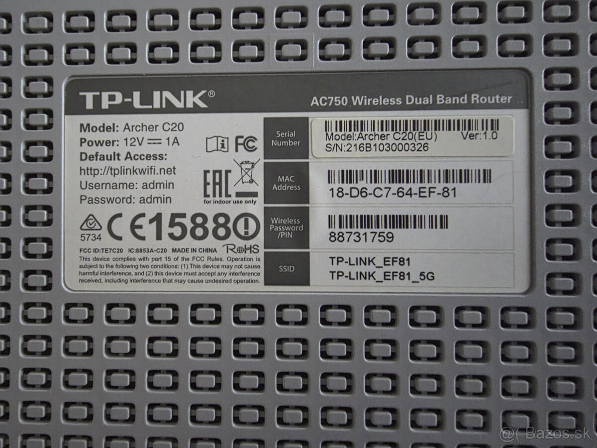 TP-Link Archer C20 Dual Band (ac router) - 2