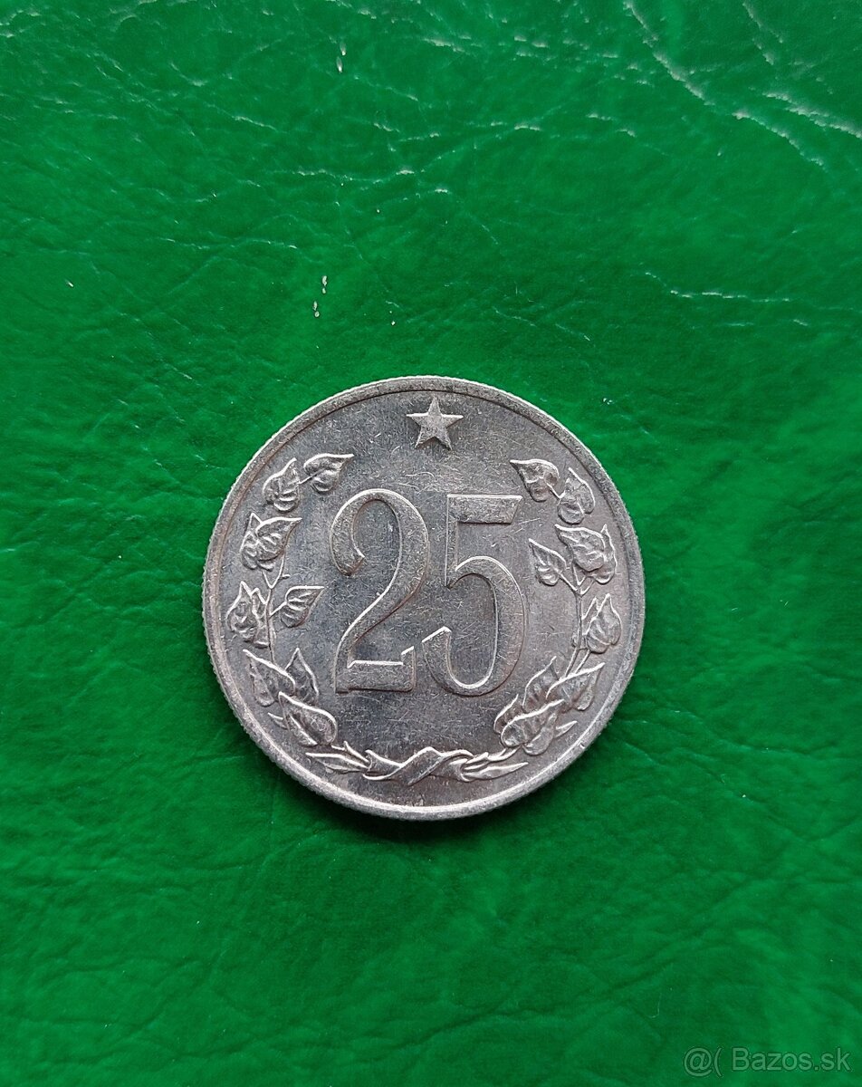 25 Halierov ČSSR 1963 - 2