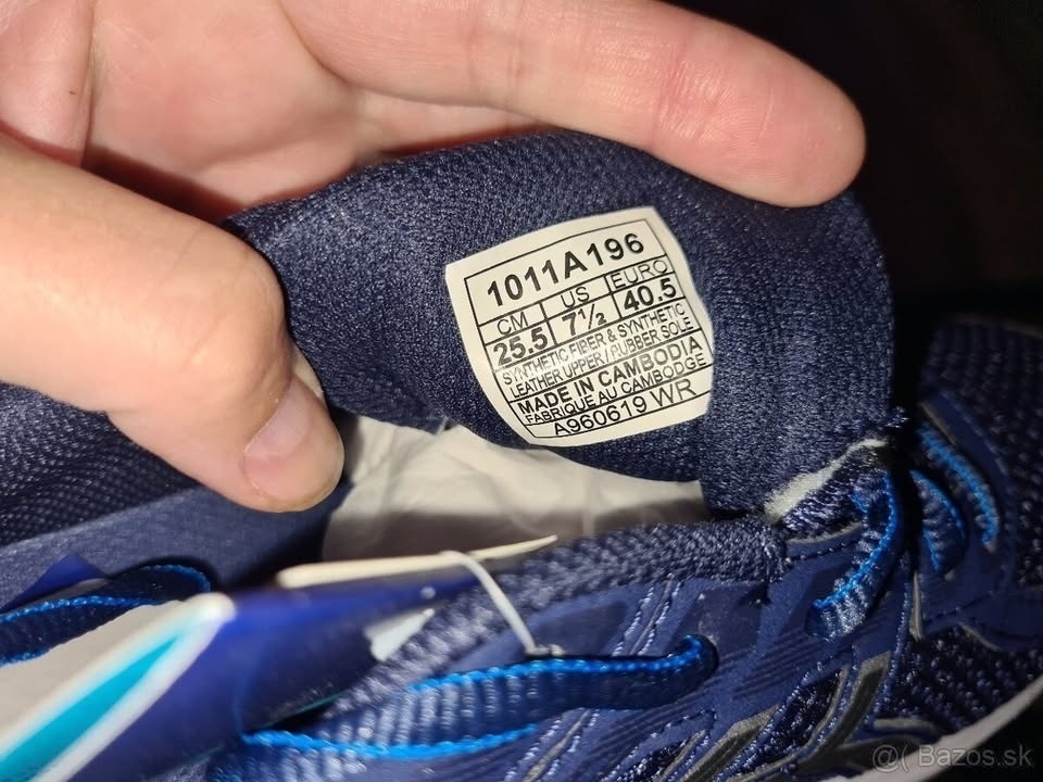 asics 40,5 nove v krabici tenisky botazka - 2