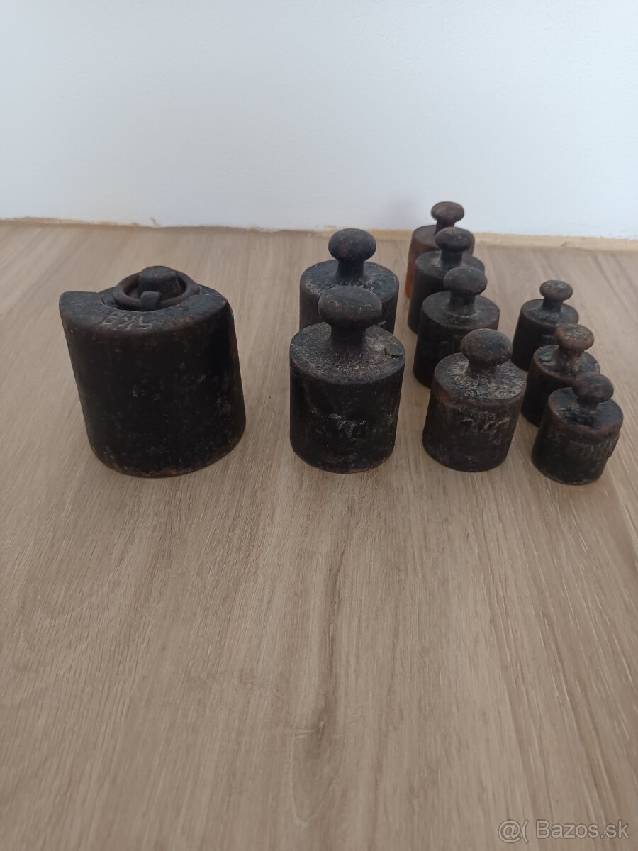 Závažie na váhu decimalku - 2