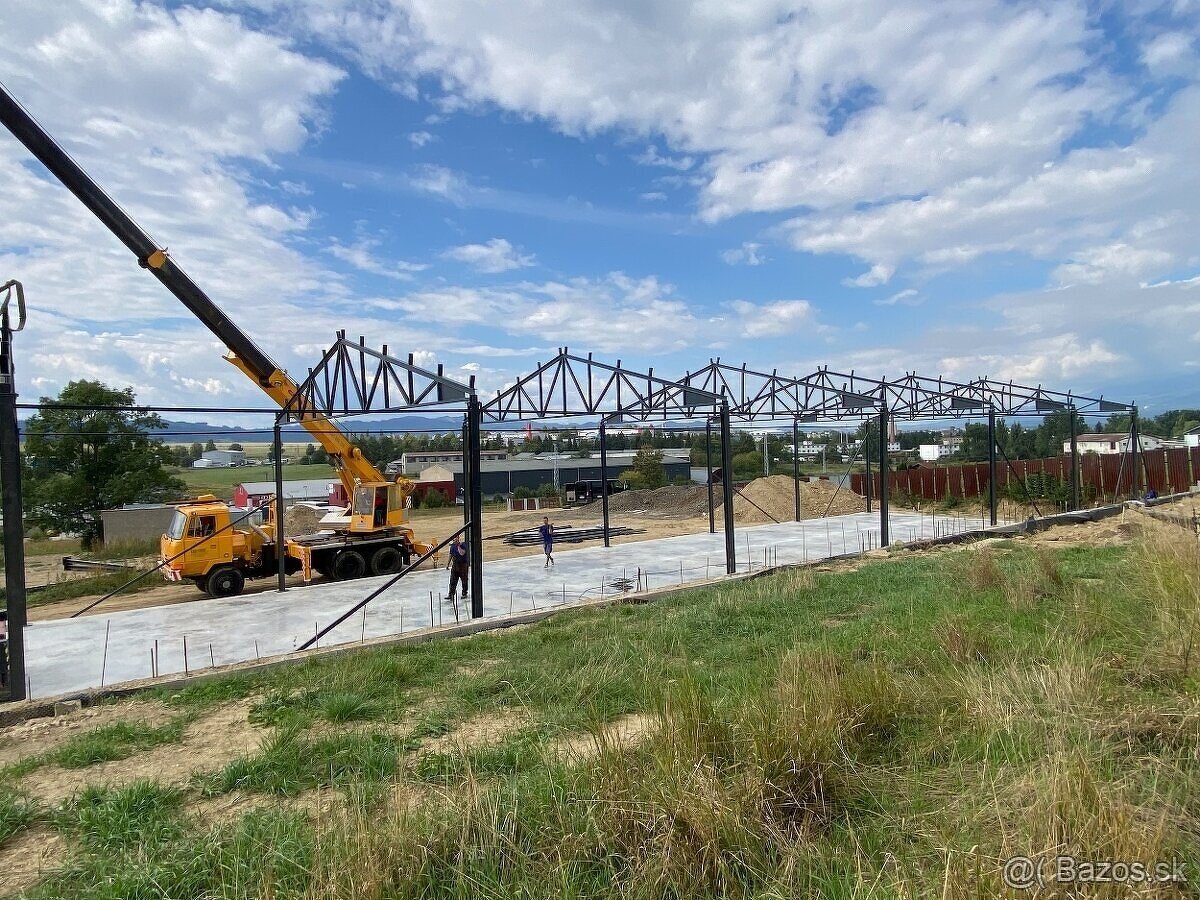 KONŠTRUKCIA HALY 12x42x5m - 2