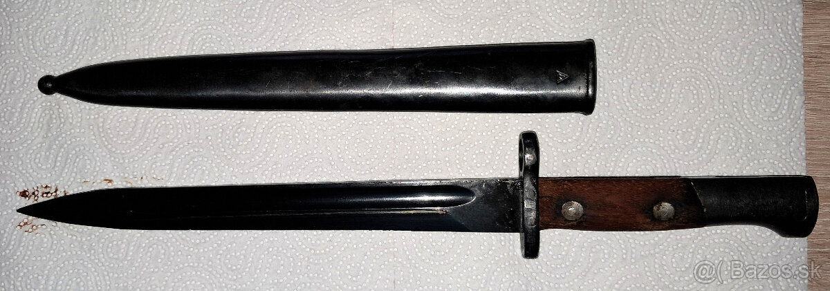 Bodák, bajonet pre Mauser K98, juhoslavia - 2