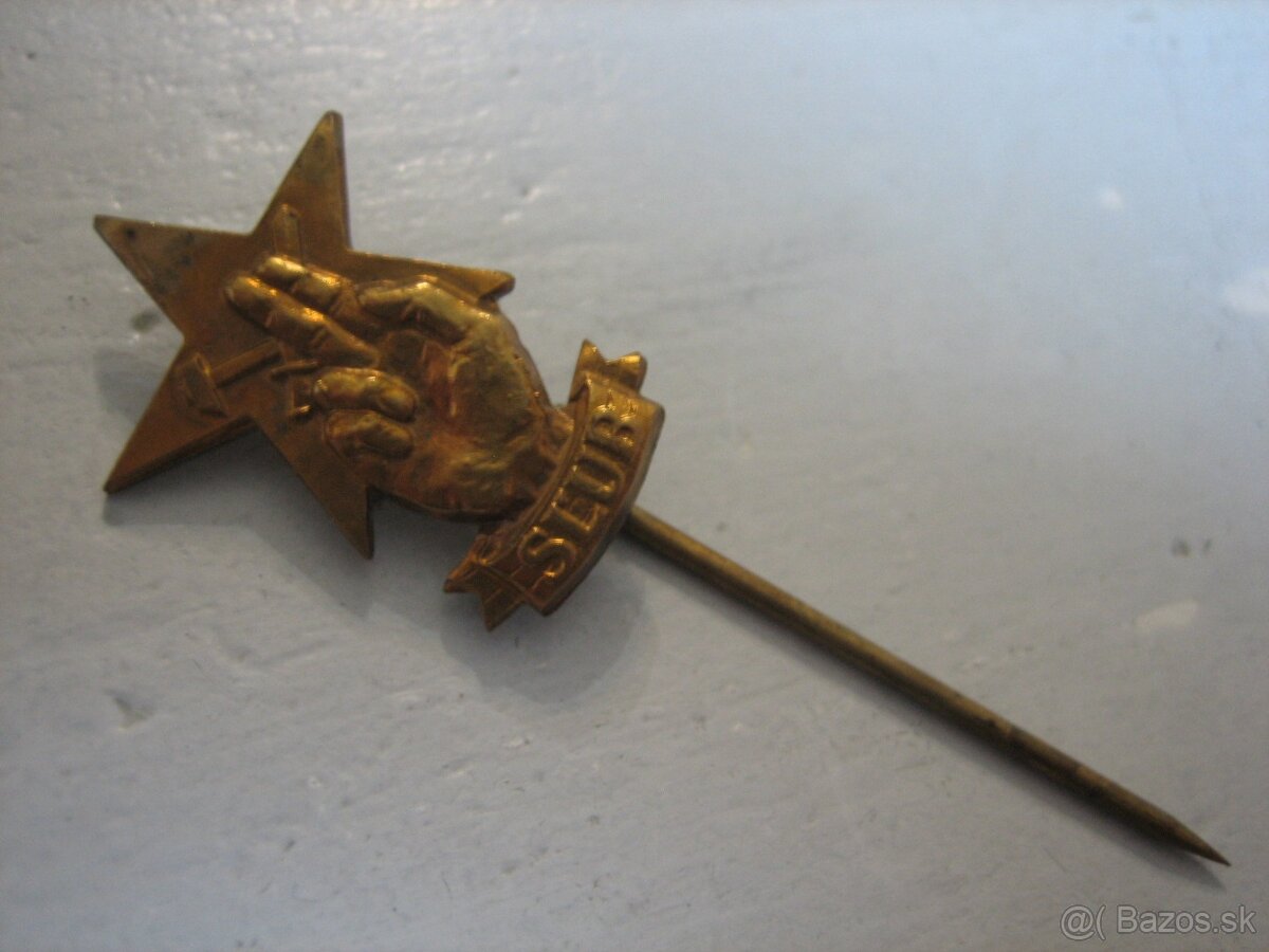 partizansky odznak SĽUB SNP - 2