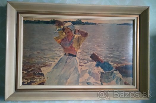 Dva obrazy reprodukcie - 2