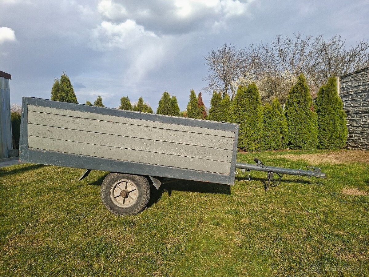 Prívesný vozík bez TP a EČV - 2