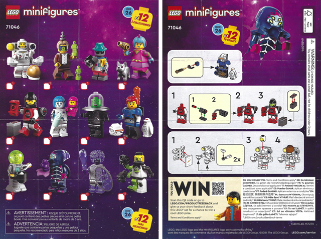 lego minifigurky 26 séria - 2