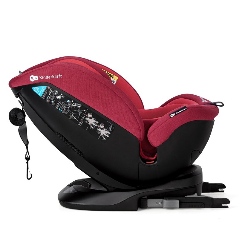 kinderkraft autosedacka xpedition isofix red - 2
