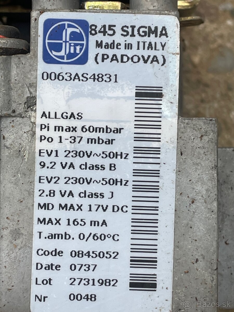 Predám sélenovy ventil na plynový kotol - 2