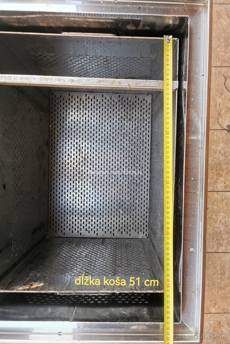 Voskotopka nerezová s plynovým horákom na 10-15 rámikov - 2