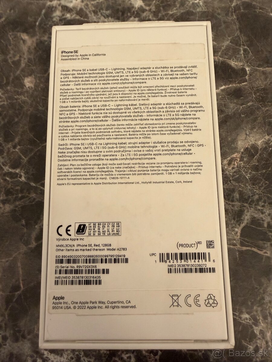 Nový iPhone SE 2022 128gb - 2
