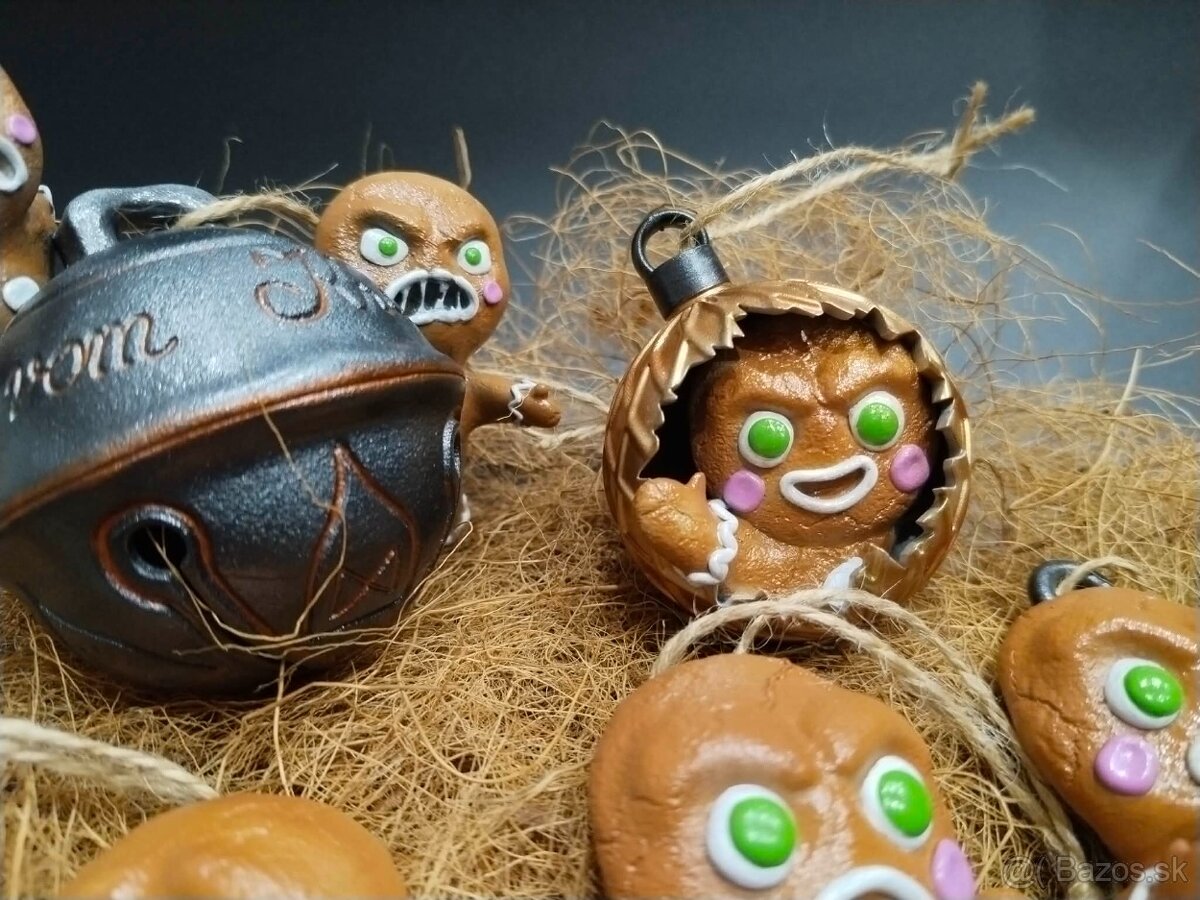 Krampus :Sada ozdôb - 2