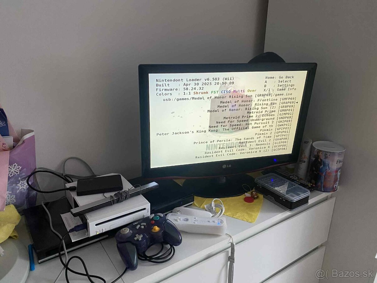 Nintendo Wii + 512GB SSD - 2