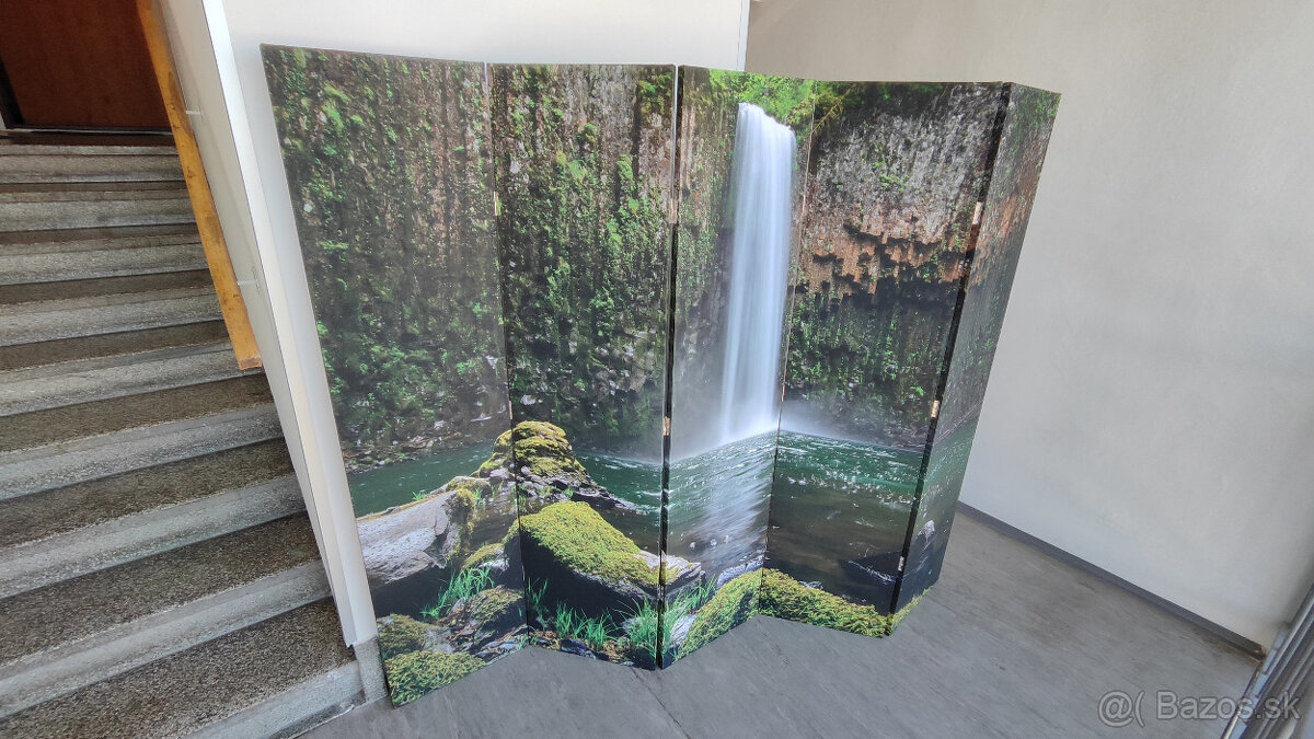 Paraván Vodopád, 5 dielny, 210x170cm - 2