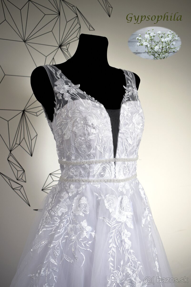 Nové krásne svadobné šaty - 2