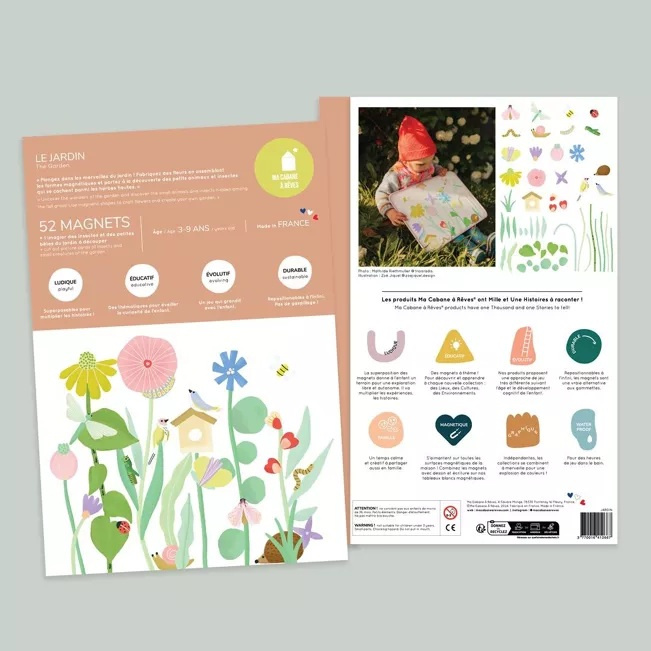 Magnetická hra Záhrada – úplne nová, nerozbalená - 2