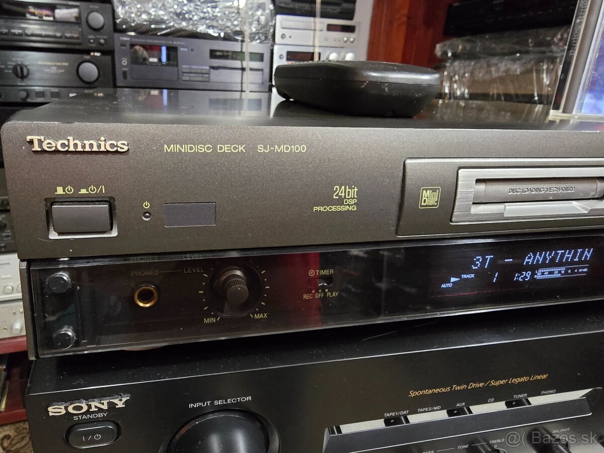 Technics SJ-MD100 minidisc rekordér - 2