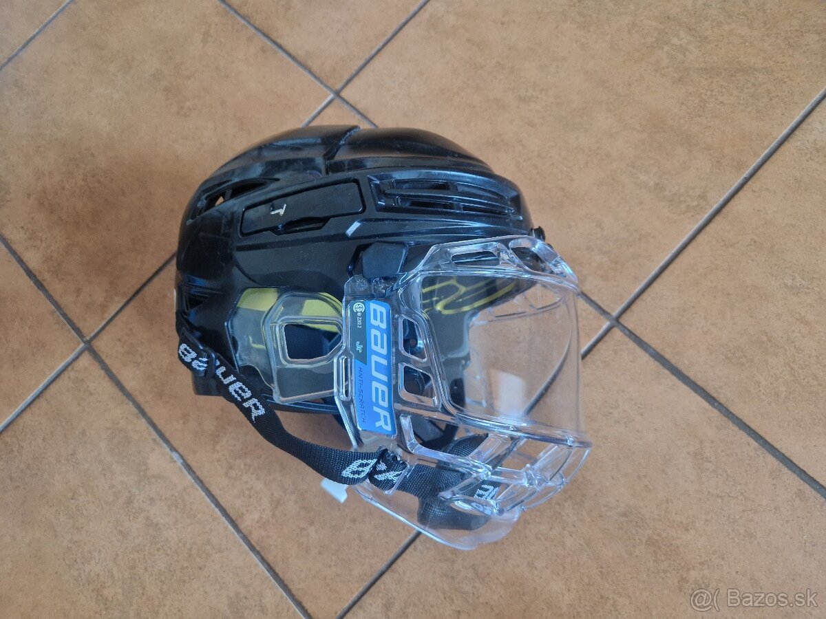 Prilba bauer 49-54 + plexi - 2