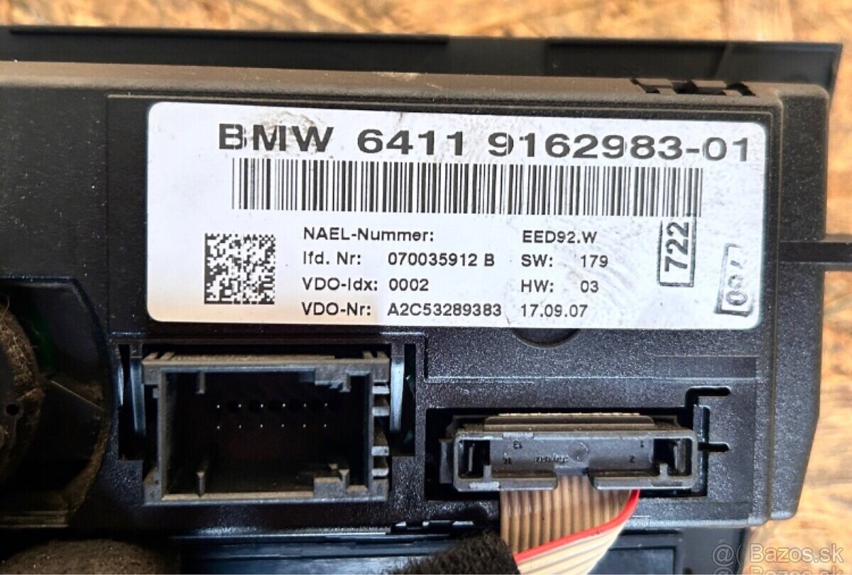 Klimatronik BMW E9X E81 - 2
