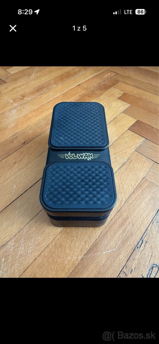 Wah/volume mini pedal Sonic - 2